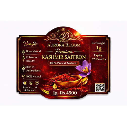Aurora Bloom Saffron