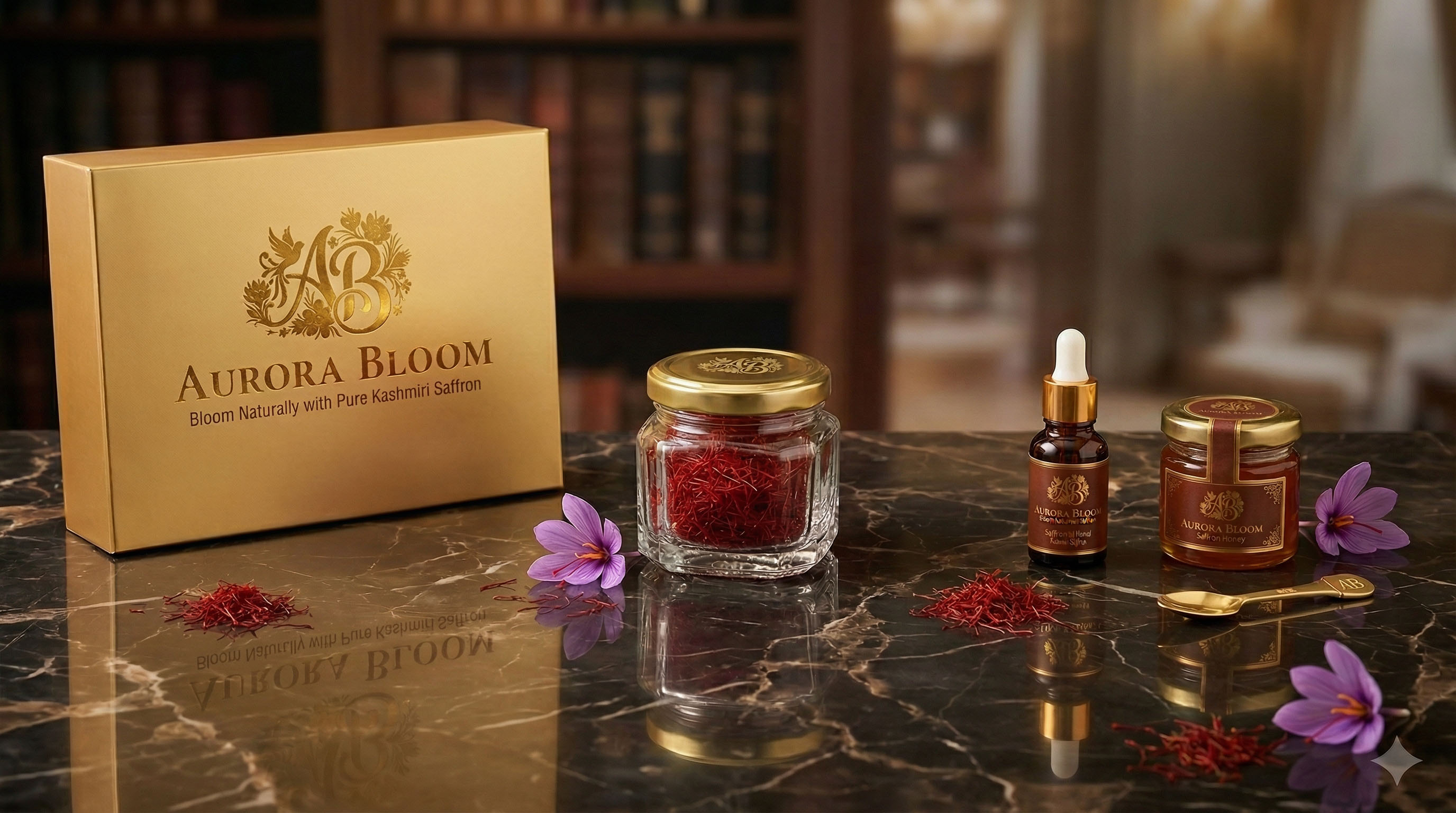 Premium Saffron, Sourced to Perfection